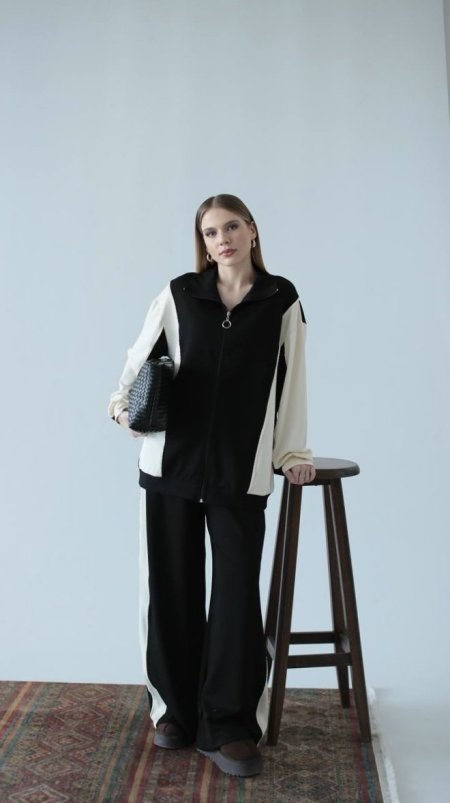 طقم سبورت اسود