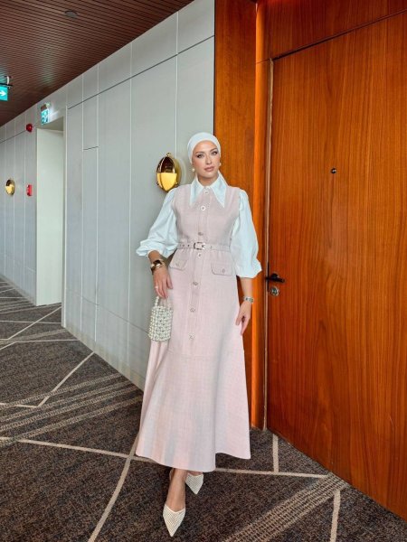 فستان مع قميص